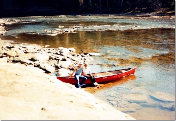 1987 Pembina canoe trip